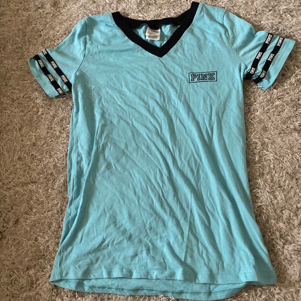 Baby Blue Pink T Shirt